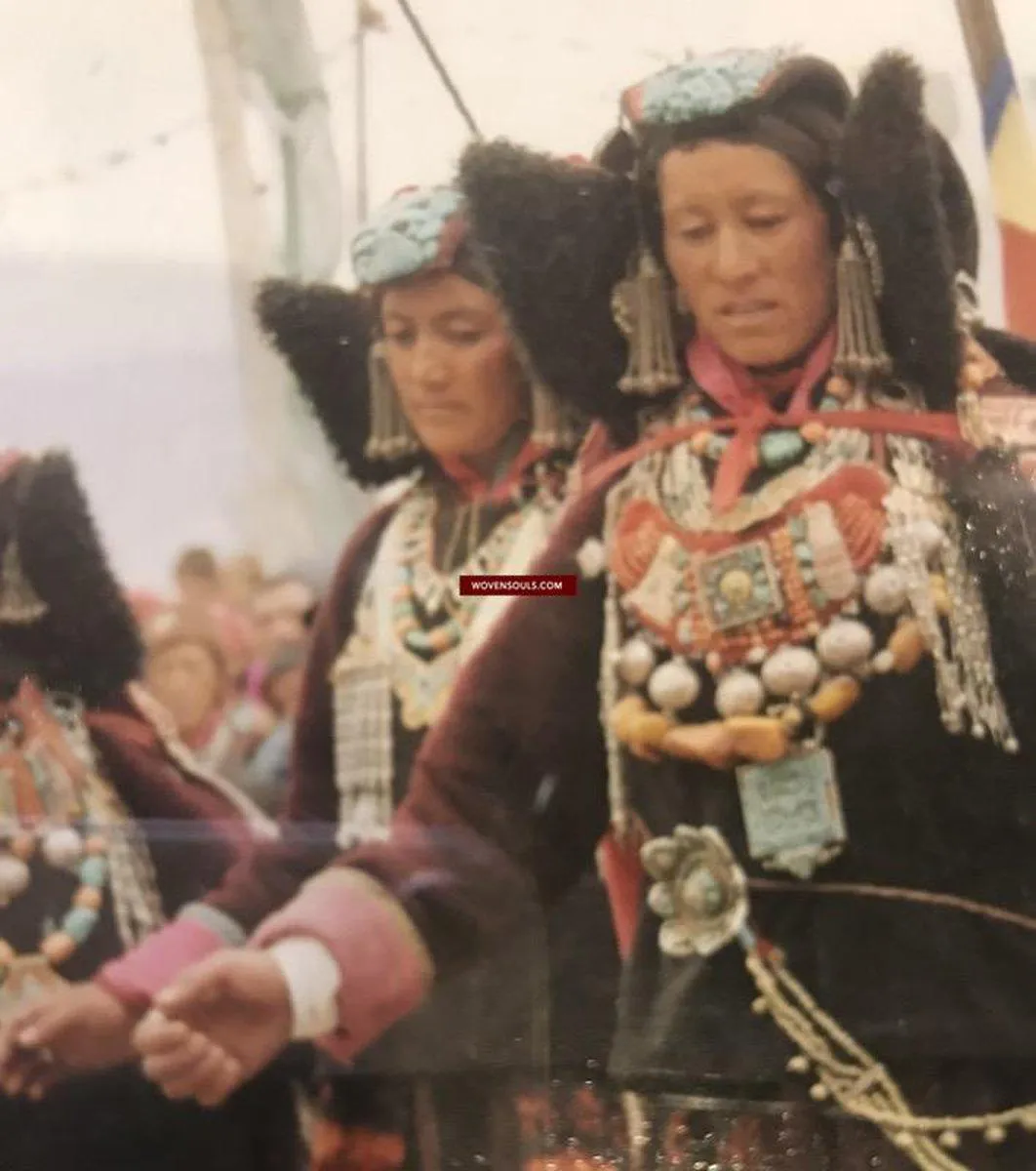 1279 SOLD Old Ladakh Heirloom Jewelry with Coral
