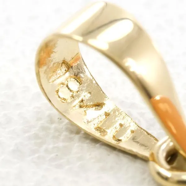 18K Yellow Gold Coral Necklace