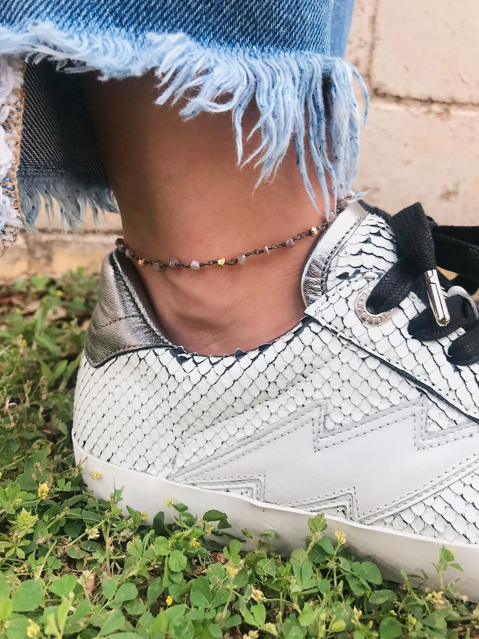 Anklet // Gunmetal