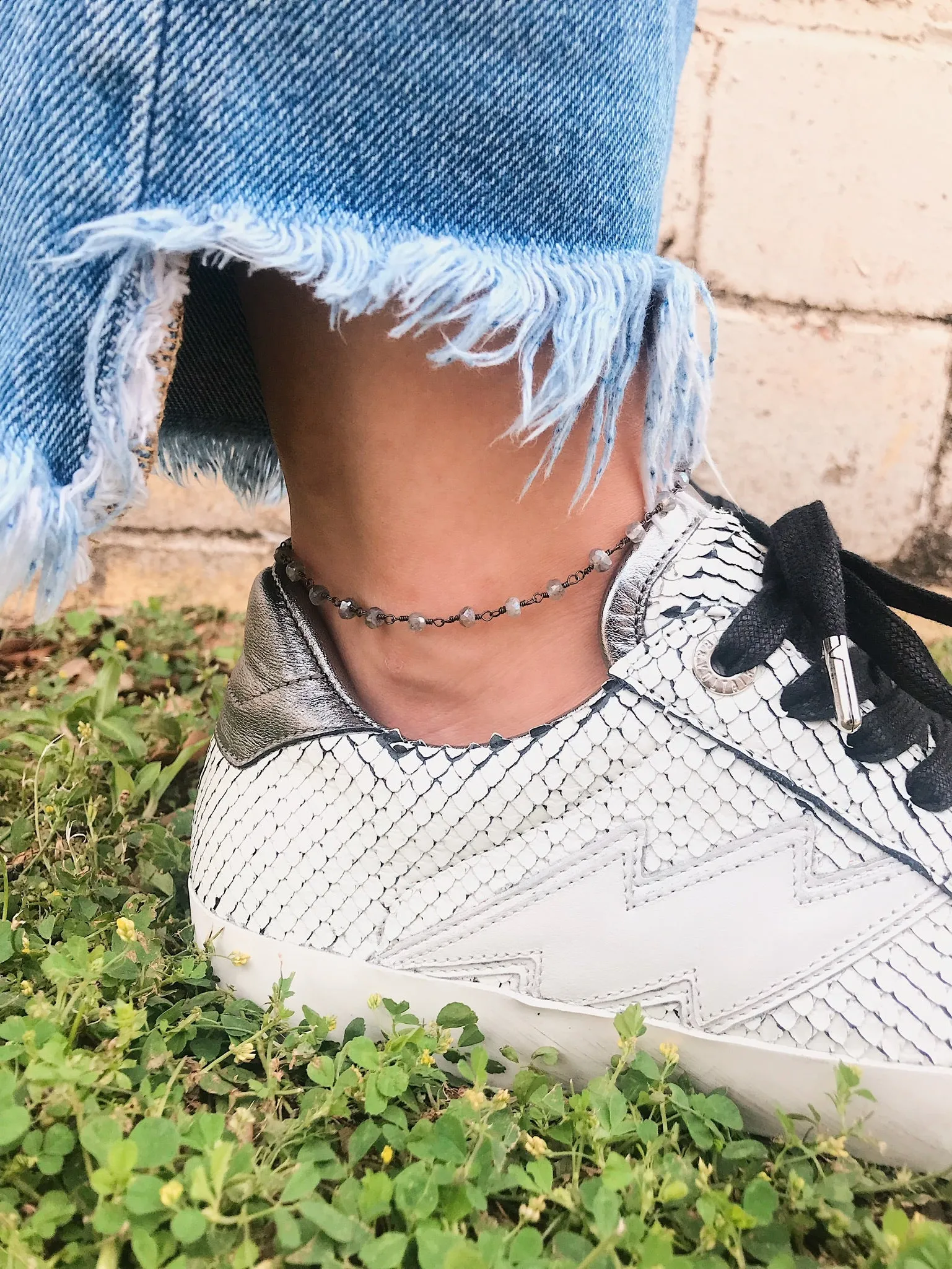 Anklet // Gunmetal