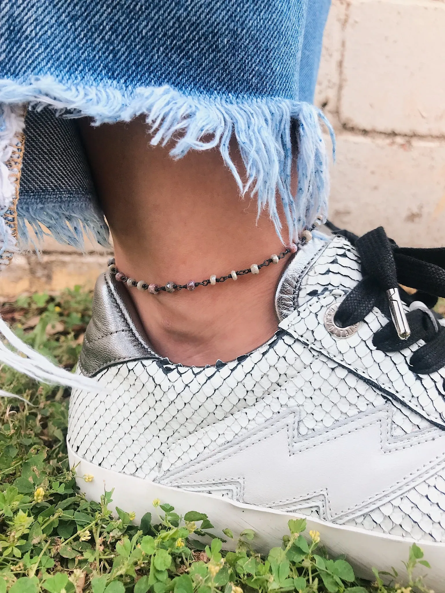 Anklet // Gunmetal