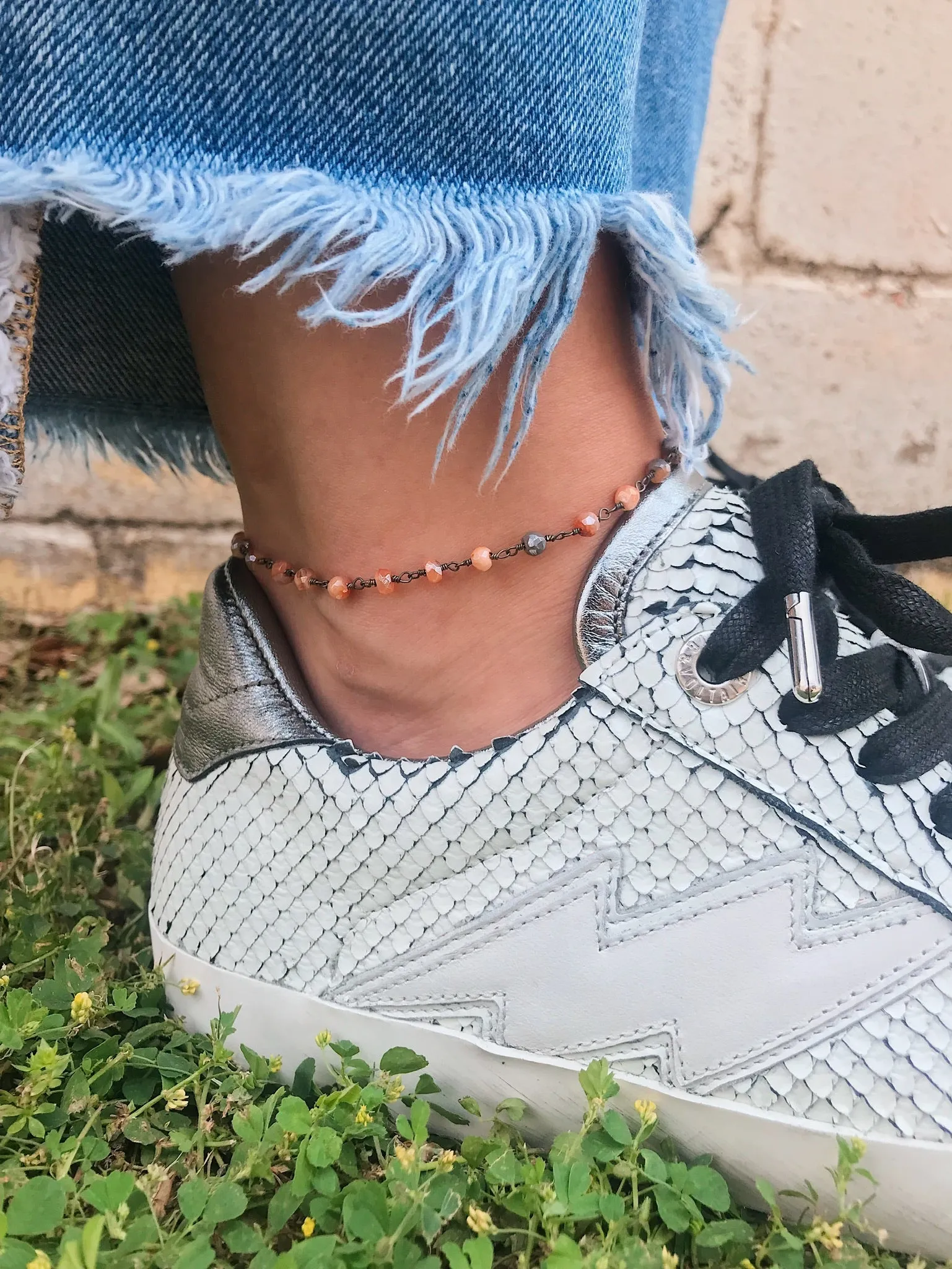 Anklet // Gunmetal