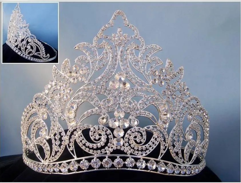 Ashley Rhinestone Pageant Tiara
