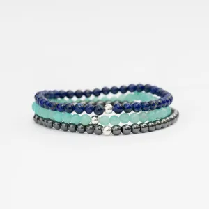 Balance and Wellness Bracelet Set