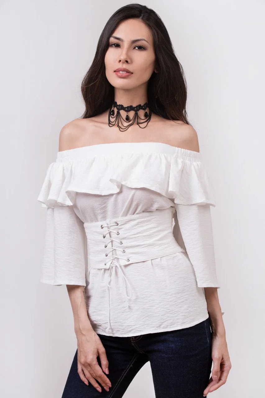 Black Lace Teardrop Choker