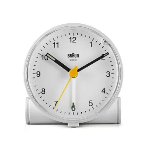 Braun Classic Analogue Alarm Clock BC01W