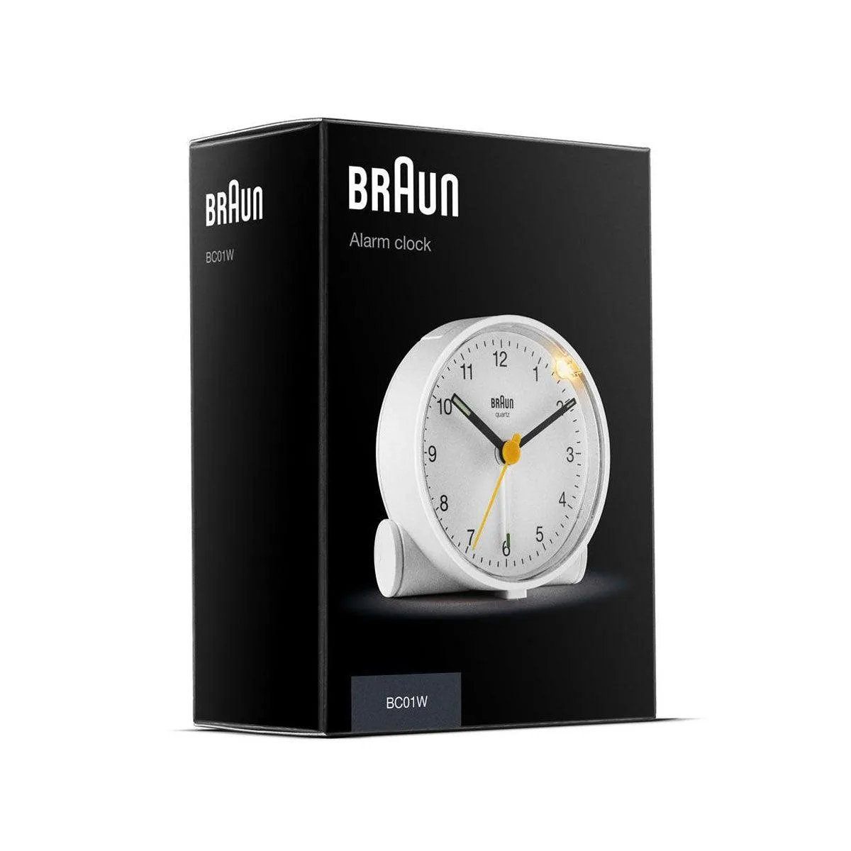 Braun Classic Analogue Alarm Clock BC01W