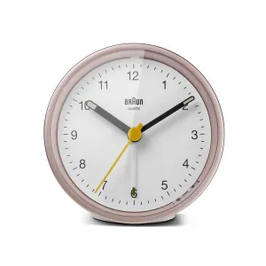 Braun Classic Analogue Alarm Clock BC12PW