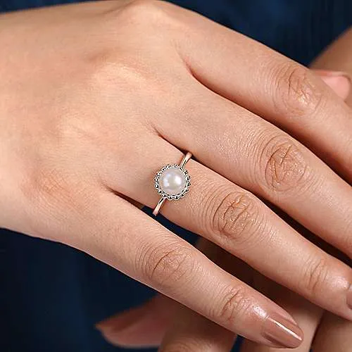Bujukan Frame Pearl Ring