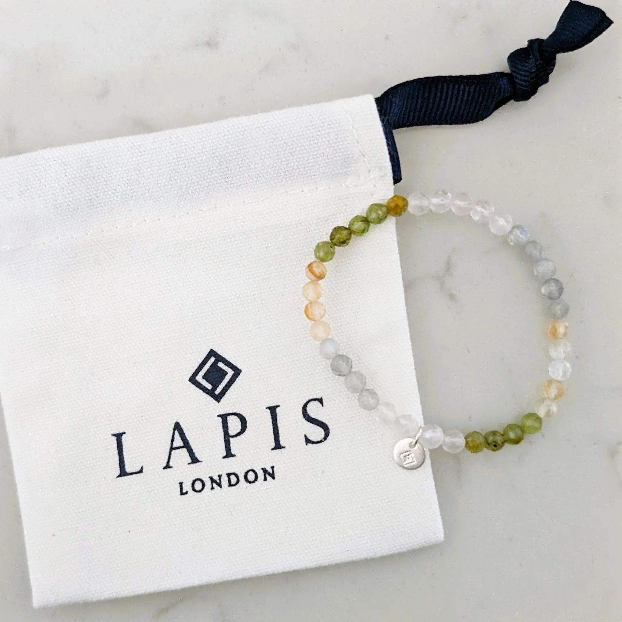 Children's Celebrate Friendship Bracelet, Golden Hues - 4mm Faceted