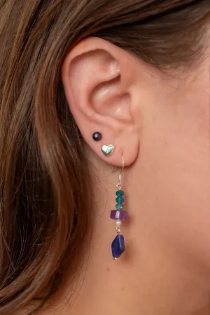 Earrings Indigo Isle Inez Lapis