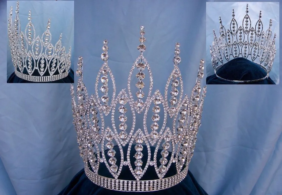 Empress of Barcelona Rhinestone Tiara