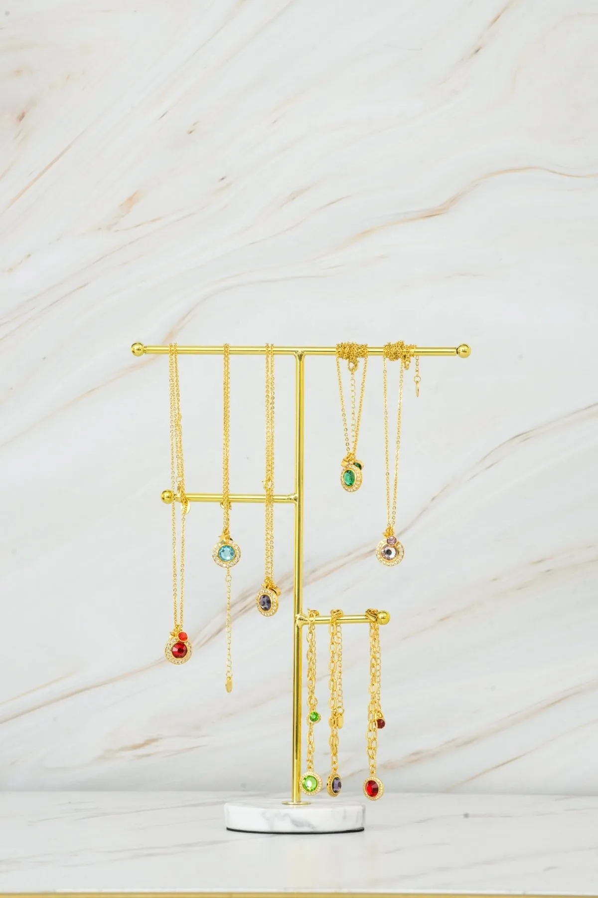 February Birthstone Charm Bracelet