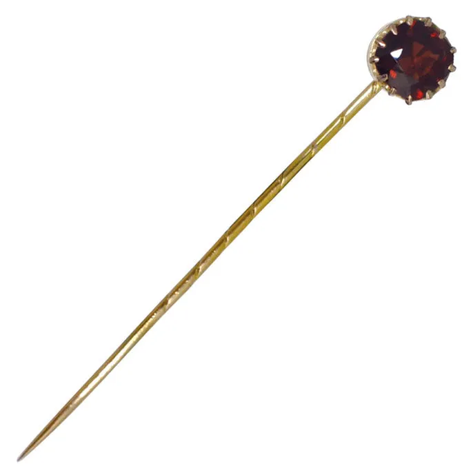 Garnet Stick Pin