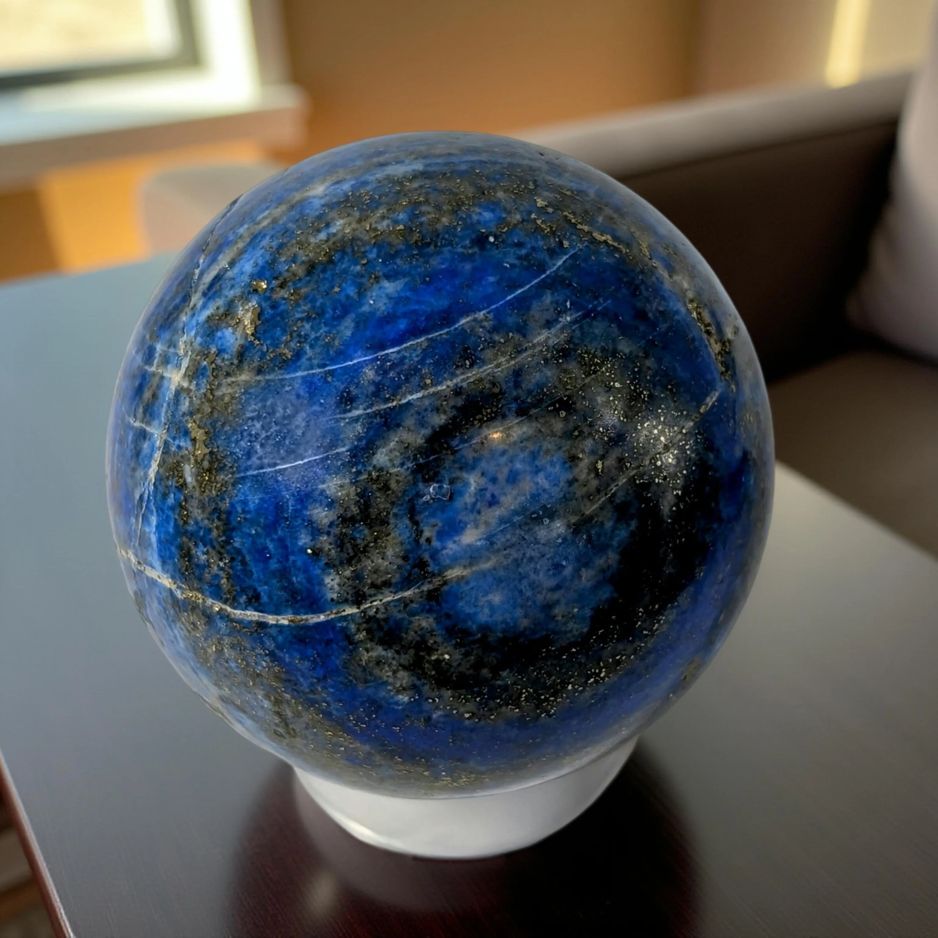 lapis lazuli, Sphere