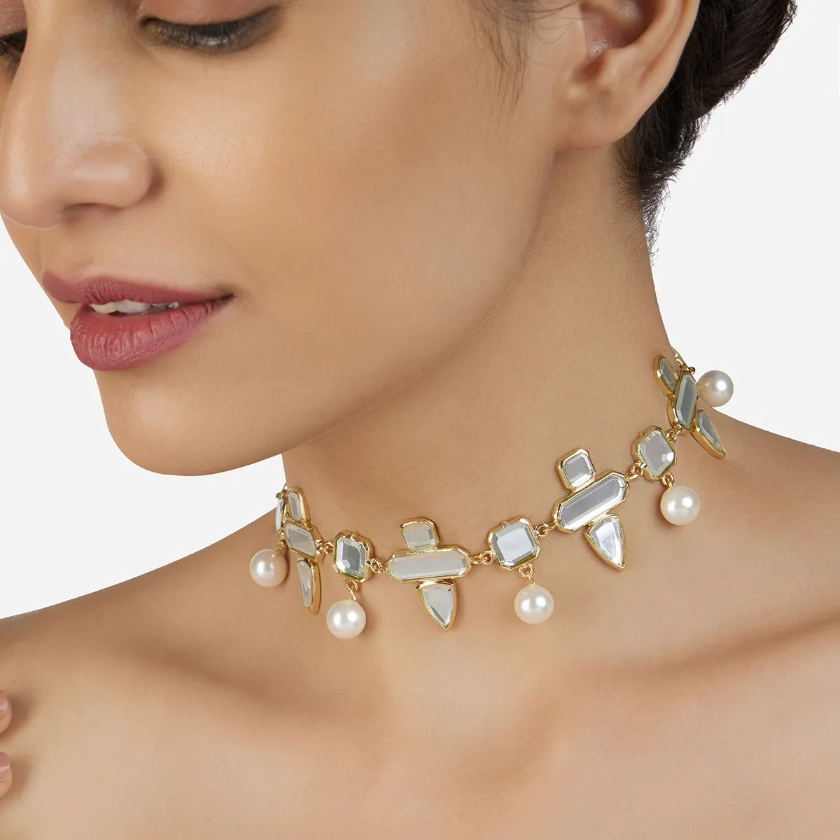 Lumen Mirror Choker