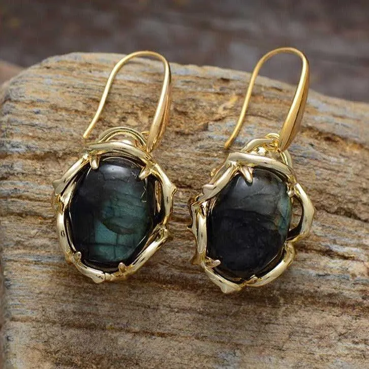 Magarra Labradorite Drop Earrings