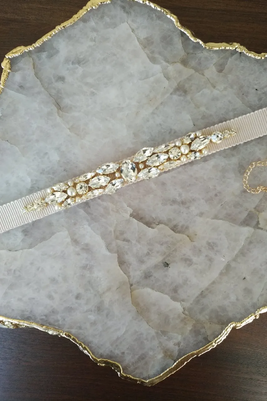 NARCISA Crystal Bridal Choker
