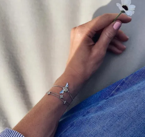 Natures Queen Bee Toggle Bracelet