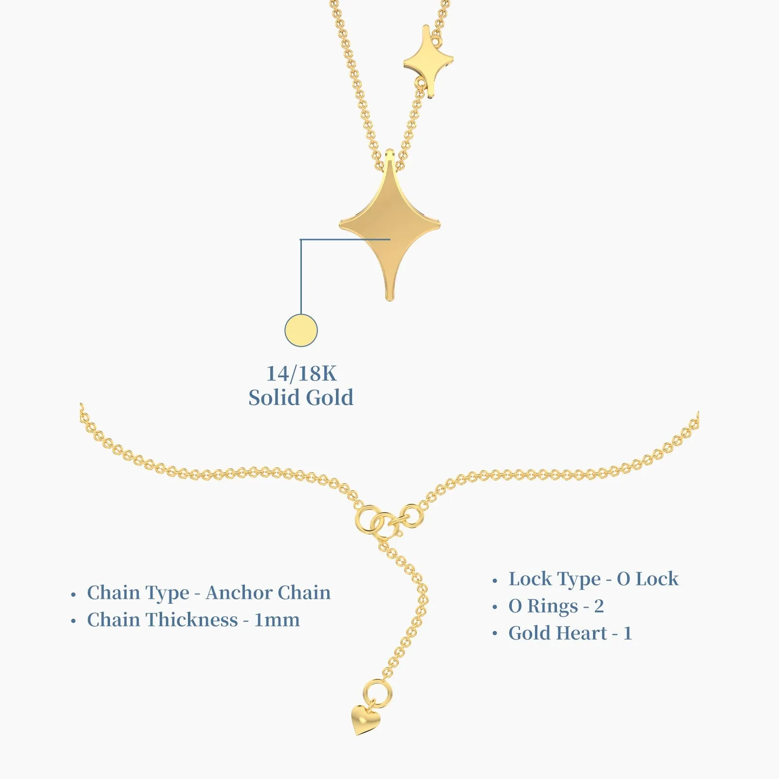 North Star Choker Necklace