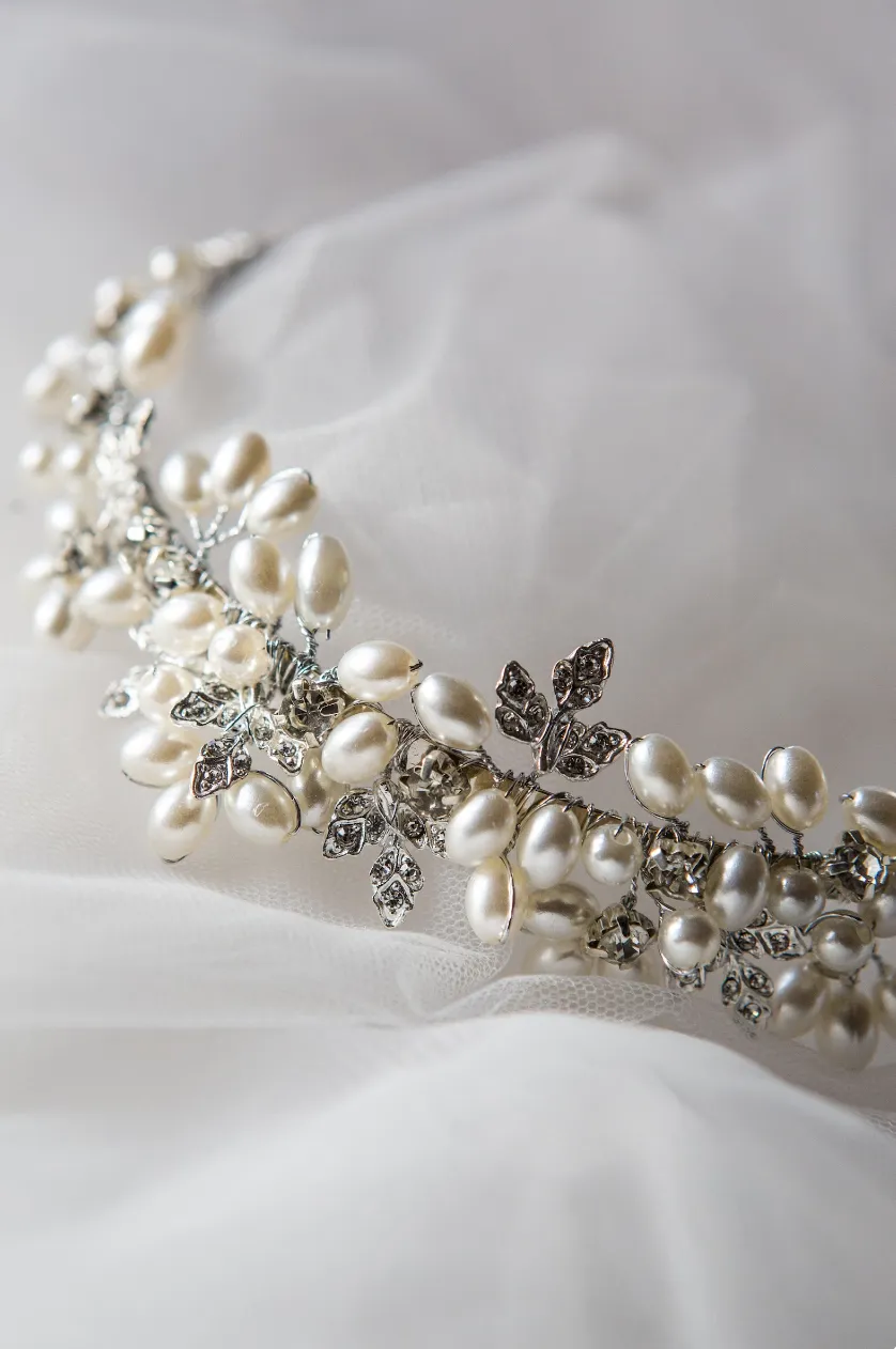 Pearl Bridal Tiara