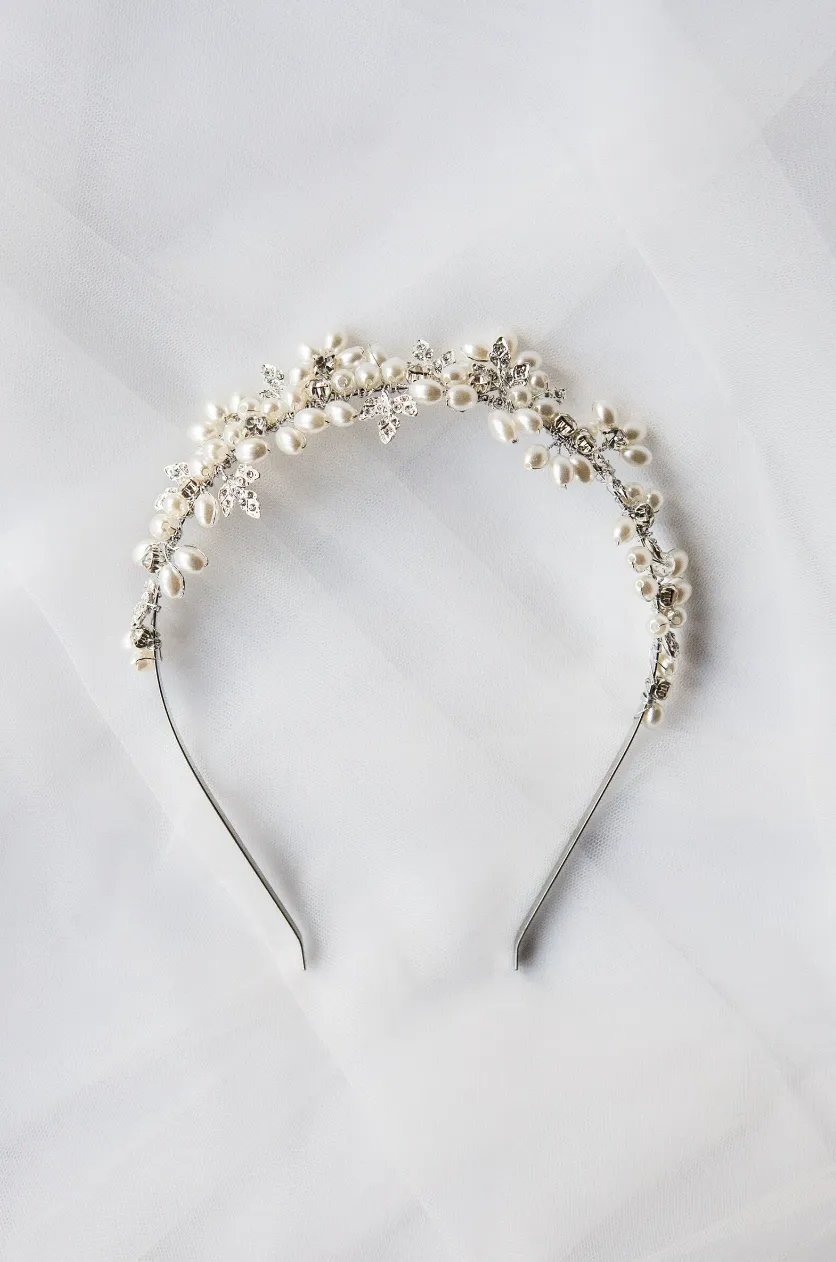 Pearl Bridal Tiara