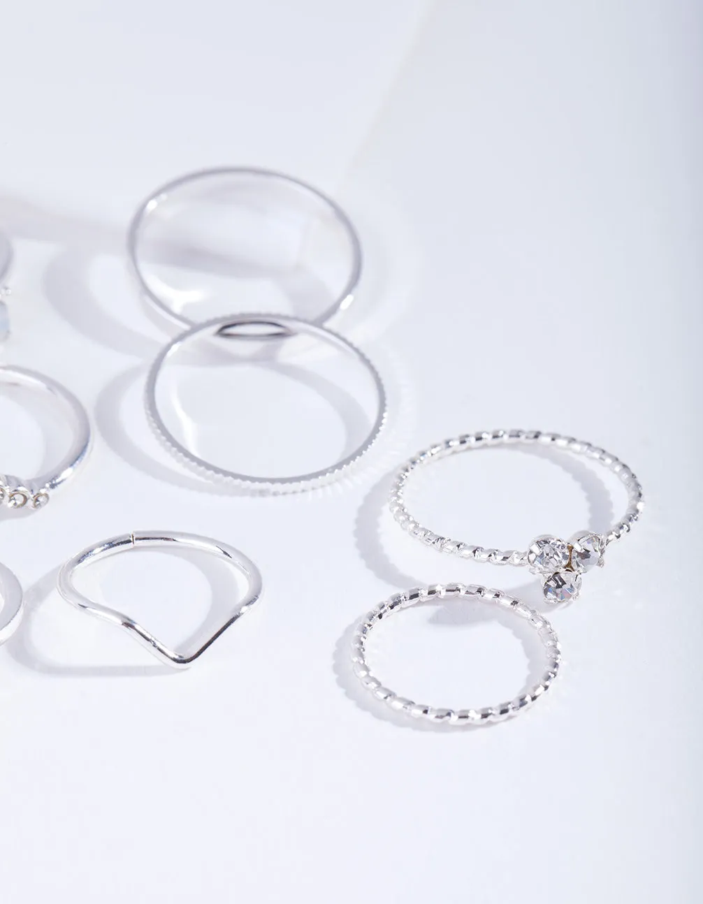 Silver Fine Moonstone Ring Pack