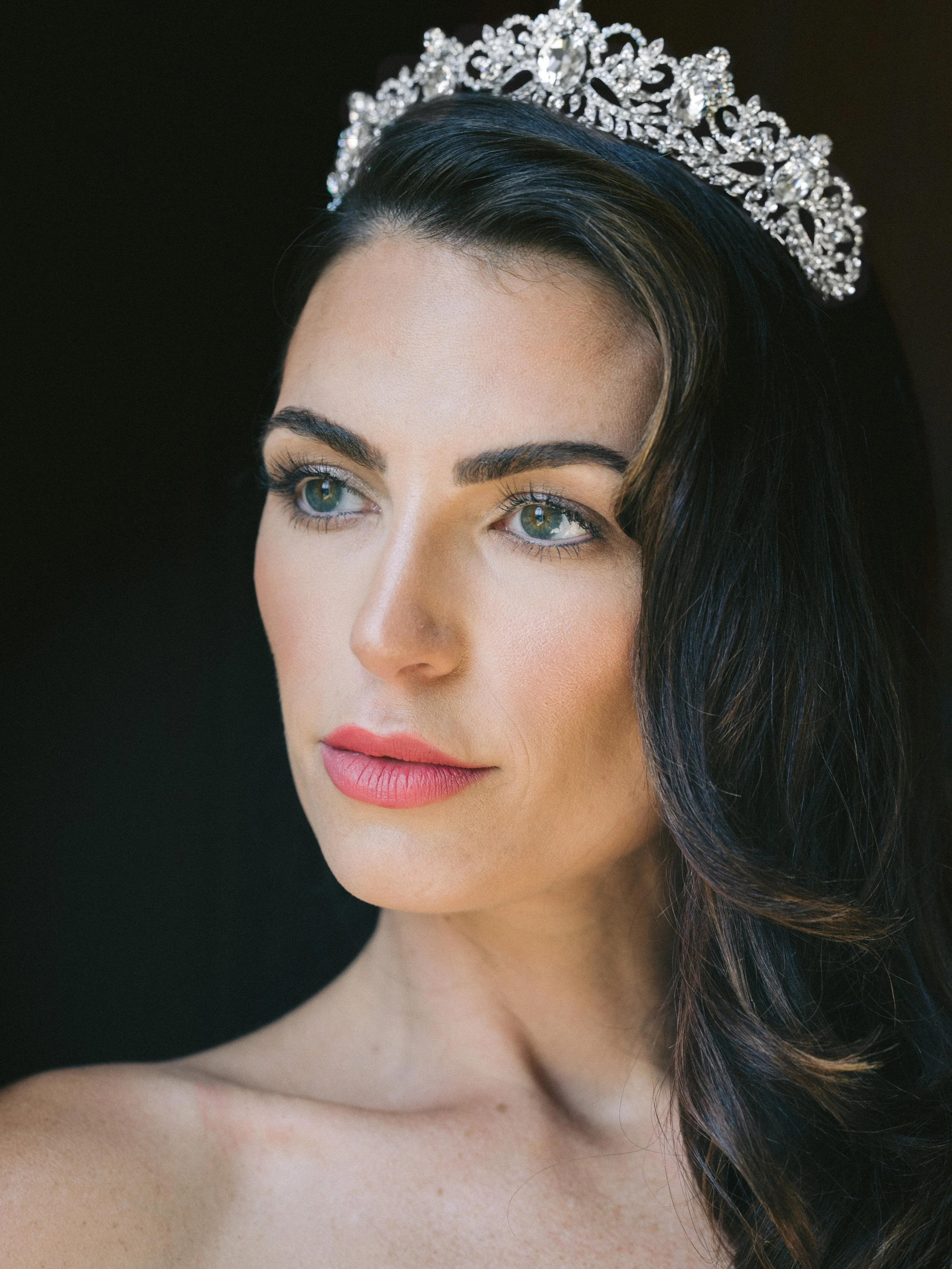 Something Blue PIPER Wedding Tiara