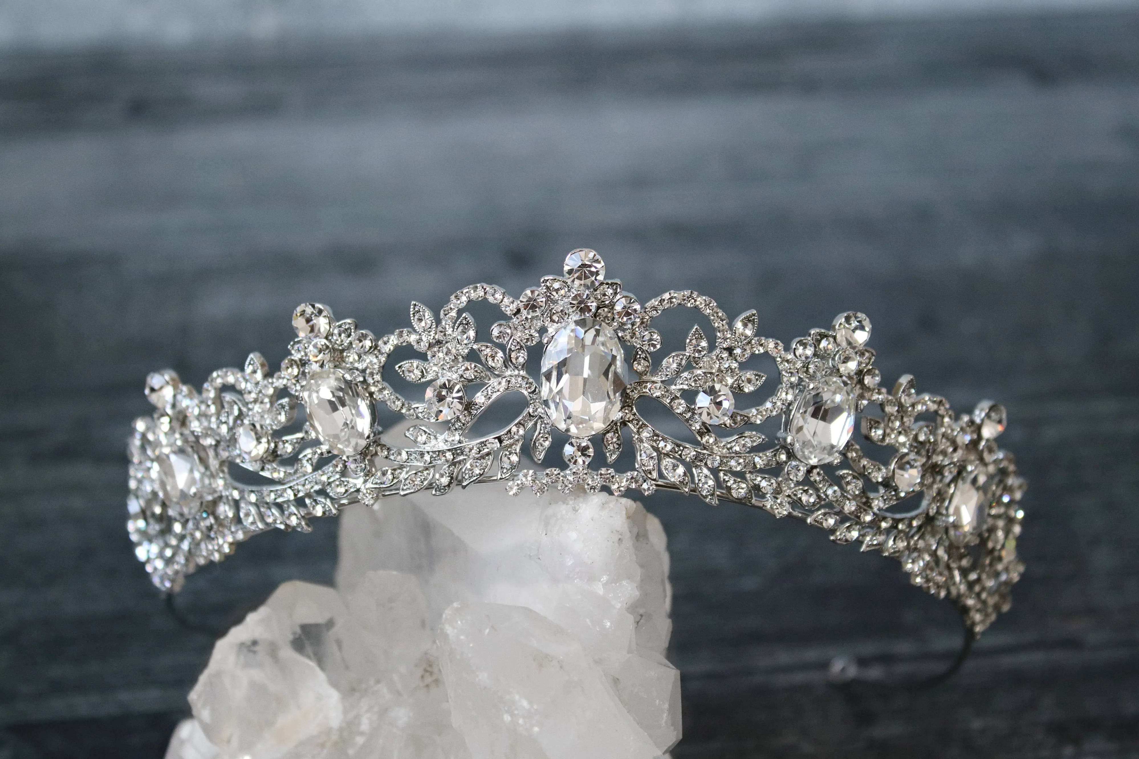 Something Blue PIPER Wedding Tiara