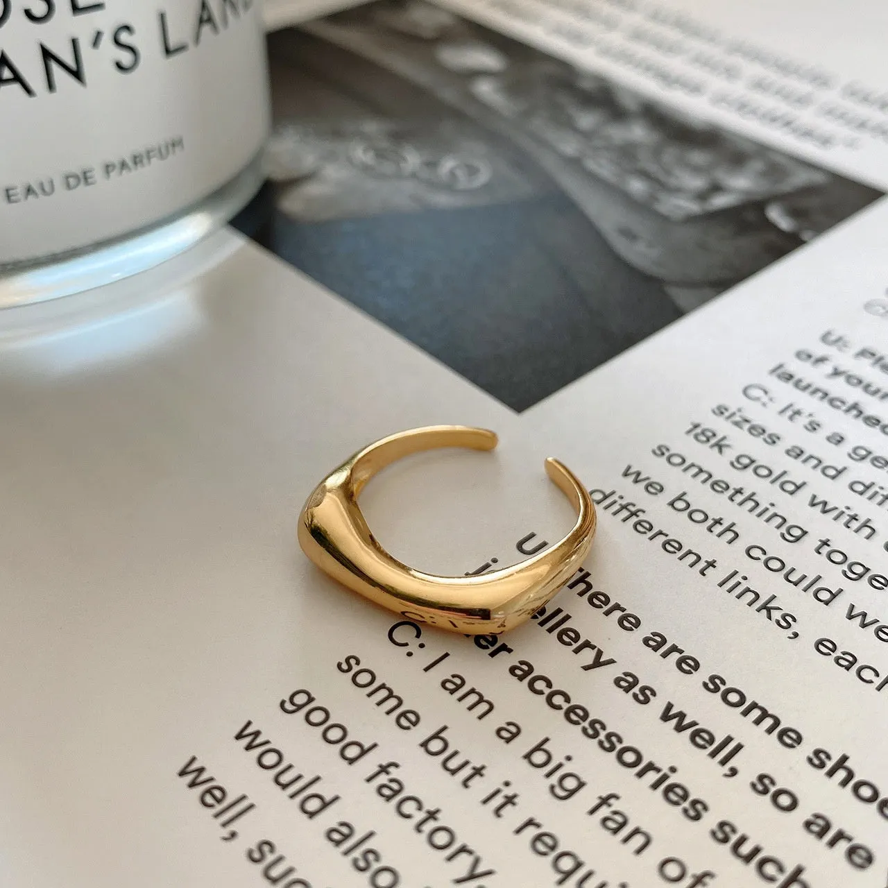 Stacking Gold Ring