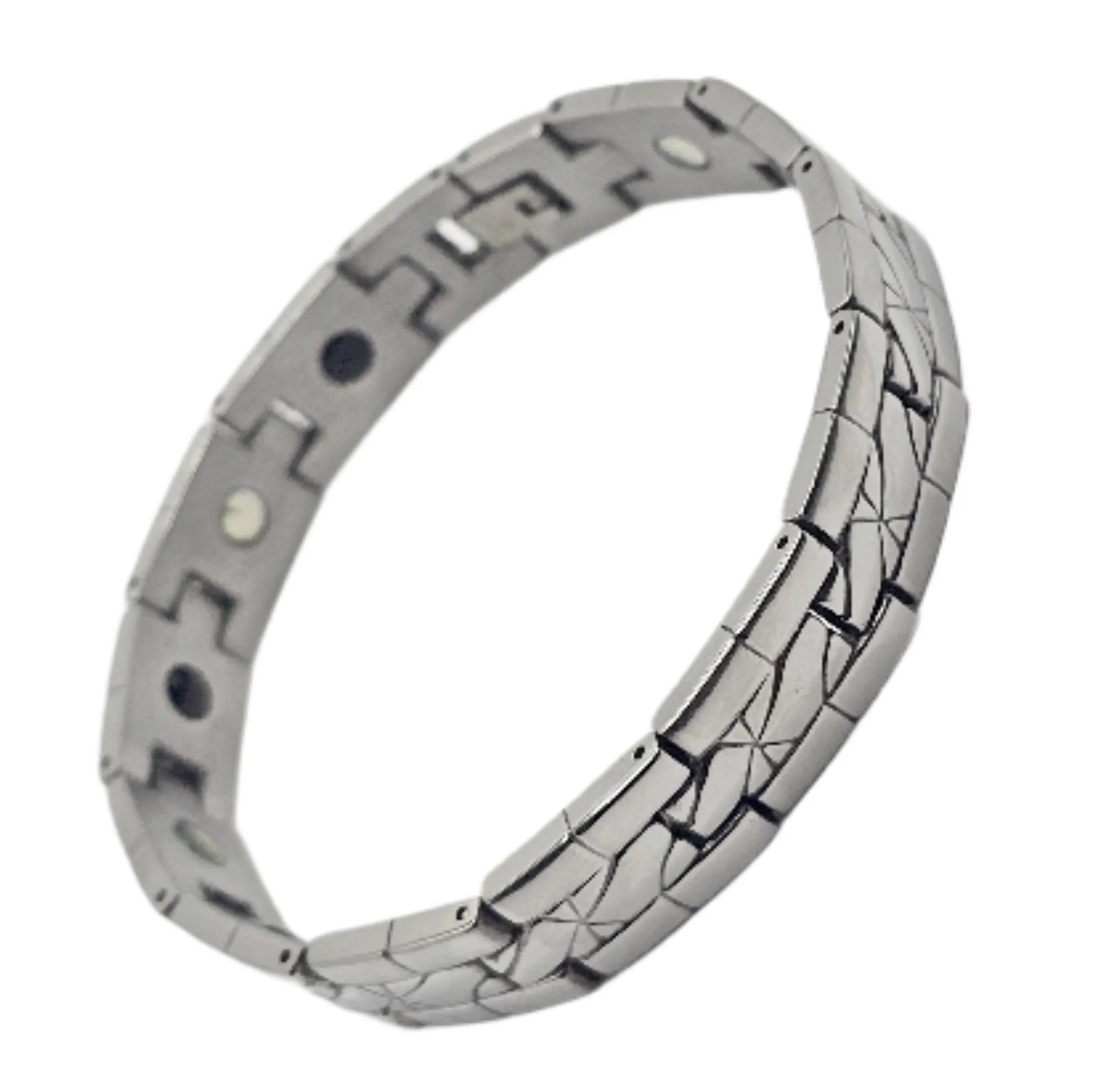 Stainless Steel Magnetic Germanium Bracelets