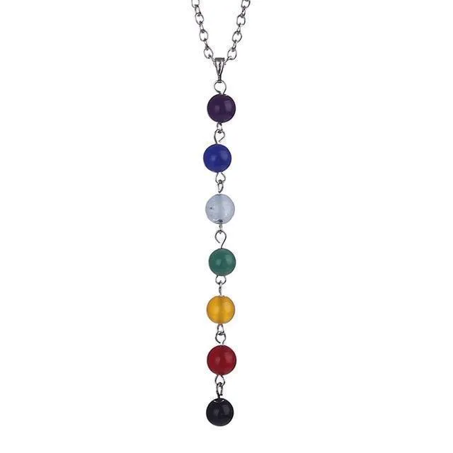 Stone 7 Chakra Necklaces Chakra Stones Sacral Necklace