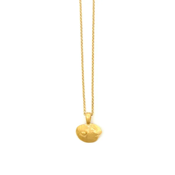 Sylvia Benson Dunes Necklace "AA" Gold