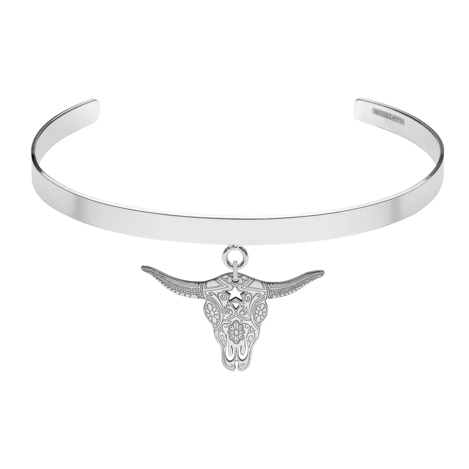 Texas Longhorn Choker