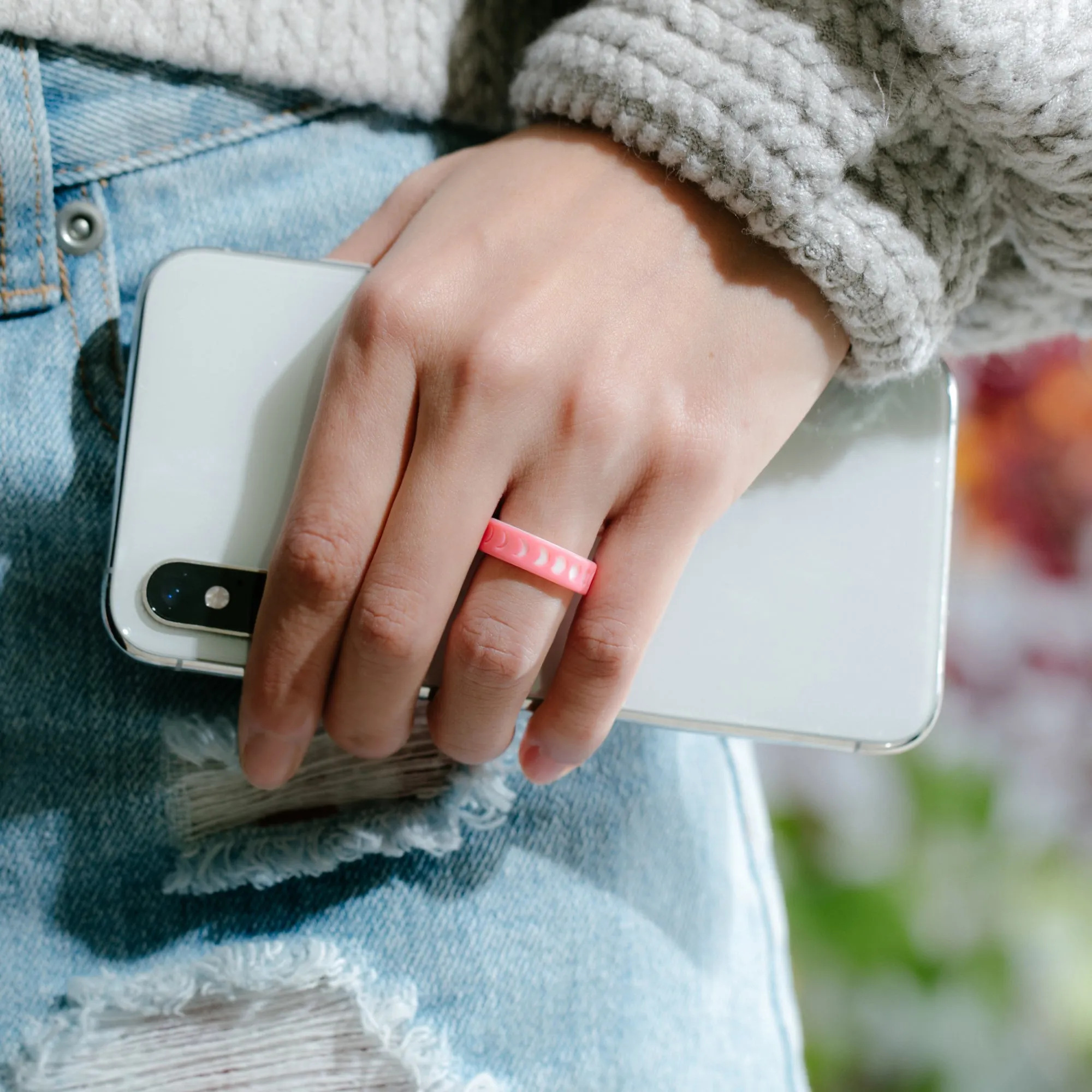 Women's Printed Aura 1 - Silicone Ring